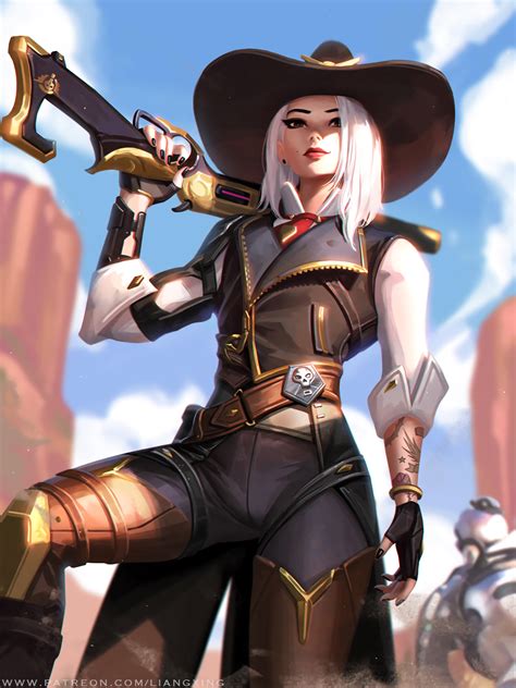 ashe naked|Overwatch